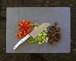Thin Clear Flexible Plastic Cutting Board Chopping Mat 12" x 15" (2)
