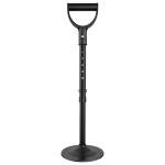 BSTSLL Trash Compactor for kitchen (20" to 25"H), Manual Waste Compactor, Trash Can Compressor Garbage Tamper Press Tool for Small Outdoor Bins -Lightweight- Reduces Trash Volume&Saves Bags