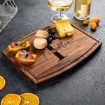 Personalized Cutting Board - Wooden Customized Gifts for Kitchen & Charcuterie - Custom Wedding, Newlyweds, Bridal Showers, Anniversary, Christmas, Housewarming, Engagement Gifts for Couples
