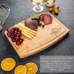 Personalized Cutting Board - Wooden Customized Gifts for Kitchen & Charcuterie - Custom Wedding, Newlyweds, Bridal Showers, Anniversary, Christmas, Housewarming, Engagement Gifts for Couples