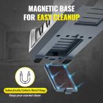 Knife Sharpener Electric for Kitchen - Kitchen Knife Sharpener 3-Stage - 15-Degree EdgeSelect Angle - Knife Sharpeners 100% Diamond Abrasive - Fast Sharpening, Repair, Restore, Polish