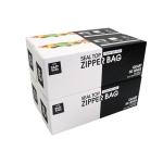 24/7 Bags- Quart Zip Storage Bags, 200 Count, Double Zipper Seal, Easy Grip Open Tabs, Write-On Space, BPA-Free & Heavy Duty, Microwave Safe, Non-StandUp