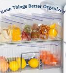 24/7 Bags- Quart Zip Storage Bags, 200 Count, Double Zipper Seal, Easy Grip Open Tabs, Write-On Space, BPA-Free & Heavy Duty, Microwave Safe, Non-StandUp