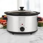 NESCO SC-4-25, Slow Cooker, 4 Quart, Silver
