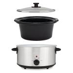 NESCO SC-4-25, Slow Cooker, 4 Quart, Silver