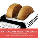 BLACK+DECKER 2-Slice Stainless Steel Toaster