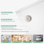 Mehomeli Compact Vacuum Sealer for Food (Vacuum Sealer Machine + 30 Reusable Vacuum Bags), Powerful Handheld Vacuum Sealer Machine, Seal Food 6X Fresh Longer, Portable & Wireless, Easy-Clean