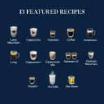 De'Longhi Magnifica Evo Next Fully Automatic Espresso Machine - Programmable Coffee Maker with Grinder and Milk Frother - Hot & Cold Brewer for Espresso, Latte, Cappuccino, Americano, Tea and More