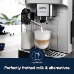 De'Longhi Magnifica Evo Next Fully Automatic Espresso Machine - Programmable Coffee Maker with Grinder and Milk Frother - Hot & Cold Brewer for Espresso, Latte, Cappuccino, Americano, Tea and More