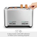Breville Smart Toaster 4 Slice - Stainless Steel