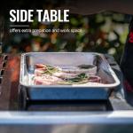 Royal Gourmet GA6402H 6-Burner Propane Gas Grill with Sear Burner and Side Burner, 74,000 BTUs, Cabinet Style Outdoor BBQ Grill for Barbecue Grilling & Backyard Cooking, Black