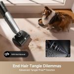 Mova X4 Pro Wet Dry Vacuum Cleaner, 20000Pa Cordless Vacuum Mop with Zero Tangle, Hot Water Mopping for Sticky Messes,194℉ Hot Air Self Drying, 180° Lie Flat, Push-in Charging Station, LED Display