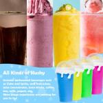 ROEDEER Large Slushie Cup 500ml,Frozen Magic Slushy Cup Maker,DIY Homemade Ice Cream,Milk Shake,Drinks Smoothie,Fruit Juice Slush Cup,Cool Stuff Gifts for Kids and Family - Pink