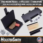 HolsterSmith Kydex Taco Press - Bench Model - USA Made - (Press w/Xtreme Center Foam) - (6 x 12 Inches) - Kydex Holster and Sheath Press