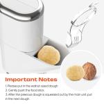 Gourmet Pasta Press Attachment for KitchenAid Stand Mixers, Pasta Maker for Kitchenaid Mixer With 7 Interchangeable Pasta Plates, For Kitchenaid Pasta Attachment