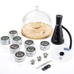 Elegant Cocktail Smoker Kit - Complete Whiskey Drink Smoking Gun with 8 Flavors of Wood Chips, Dome, and Accessories, Adds Flavor to Food and Drinks, Infuser Kit for Indoor Outdoor Use