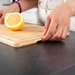 Large Wooden Cutting Boards for Kitchen for Chefs – Anti-Cut Chopping Board with Laser Engraved Inch Ruler, Charcuterie Accessories, Meal Prep,16 * 12 Inch