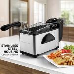 OVENTE 2L Electric Deep Fryer with Viewing Window