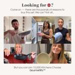 GOURMETIFIC® Pots and Pans Cookware Set [11 PIECES] - Non Toxic Ceramic Coated Cooking Ware - Induction, Gas & Oven Kitchenware - Non Stick Pot & Pan with Removable Handles & Stackable (Cream)