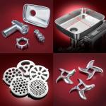 STX International Turboforce 3000 Series 5-in-1 Electric Meat Grinder | 3000W Max | 3-Speed | Size #12 | 5 Grinding Plates | 3 Stainless Steel Blades | Sausage Stuffer | Kubbe Maker & More Included