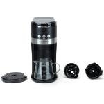 REVOTRA Single Serve Coffee Maker for Pods & Ground Coffee, 6 to 14oz Brew Sizes, Strong Brew Option, Fast Brewing, Compact Design with Removable 40oz Reservoir, Travel Mug Friendly, christmas gift