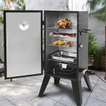 Stanbroil Replacement Part Electric Smoker and Grill Heating Element with Adjustable Thermostat Cord Controller for Most Smokers and Grills, 1500W