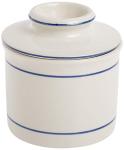 Norpro Glazed Stoneware Butter Keeper,White