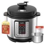 ICOOKPOT 16-in-1 Electric Pressure Cooker, Slow Cook, Rice Maker, Steamer, Yogurt, Warmer & Sterilizer, Programmable with Automatic Keep Warm, 6-Quart Stainless Steel