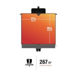 Blackstone 1814 Stainless Steel Propane Gas Portable, Flat Top Griddle Frill Station for Kitchen, Camping, Outdoor, Tailgating, Tabletop, Countertop – Heavy Duty & 12, 000 BTUs, 17 Inch, Black