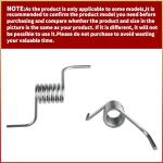 2Pcs MHY62044106 Refrigerator Divider Door Spring French Door Spring Compatible with LG Kenmore Electronics MHY62044106 LFX28968SB, LFX28968ST, LFX31945ST, LMX31985ST