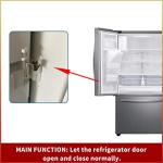 2Pcs MHY62044106 Refrigerator Divider Door Spring French Door Spring Compatible with LG Kenmore Electronics MHY62044106 LFX28968SB, LFX28968ST, LFX31945ST, LMX31985ST