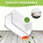 Upgraded DA97-12650A Refrigerator Door Shelf Bin (Right) fit for Samsung Refrigerator Parts RF260, RF261, RF263 Replaces DA63-06963 DA63-07104A - BY AMI PARTS