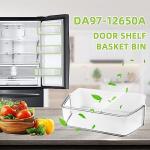 Upgraded DA97-12650A Refrigerator Door Shelf Bin (Right) fit for Samsung Refrigerator Parts RF260, RF261, RF263 Replaces DA63-06963 DA63-07104A - BY AMI PARTS