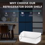 Upgraded DA97-12650A Refrigerator Door Shelf Bin (Right) fit for Samsung Refrigerator Parts RF260, RF261, RF263 Replaces DA63-06963 DA63-07104A - BY AMI PARTS