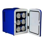 CURTIS Pepsi 6-can Mini Fridge, BLUE, 4 liters