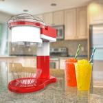 Shaved Ice Maker- Snow Cone, Italian Ice, and Slushy Machine for Home Use, Countertop Electric Ice Shaver/Chipper with Cup by Classic Cuisine
