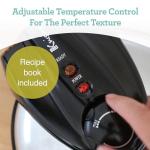 Euro Cuisine WM520 Heart Shaped Iron Waffle Maker - Eco-Friendly PTFE and PFOA Free Non Stick Plates, Perfect for V-Day & Special Occasions, 8-Inch