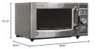 Sharp R-21LCFS Commercial Microwave with Dial Timer