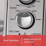 BLACK+DECKER 4-Slice Toaster Oven with Timer