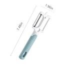 3-in-1 Multifunctional Fruit and Vegetable Peeler, Convenient Grater with Non-Slip Handle, suitable for all kinds of fruits and vegetables, such as potatoes, cucumbers, carrots, apples and cheese,etc