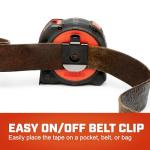 Crescent Lufkin 25 Ft. WORKHORSE NITE EYE Tape Measure | 2 Pack | L1125NESET2V