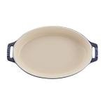 STAUB Ceramic Oval Baking Dish Set, 2-piece, Dark Blue