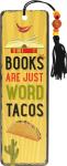 Word Taco Beaded Bookmark for Book Lovers