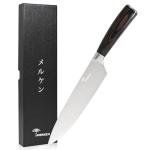 8" Japanese Chef's Knife with Pakkawood Handle