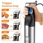 KOIOS 5-in-1 Immersion Blender with Variable Speed
