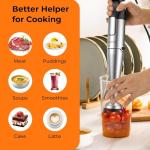 KOIOS 5-in-1 Immersion Blender with Variable Speed