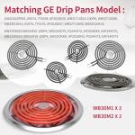 GE Drip Pans and Burner Element Set