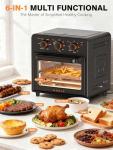 OUNIN 12L 6-in-1 Air Fryer & Toaster Oven