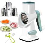 Suction Base Rotary Cheese Grater with Accessories