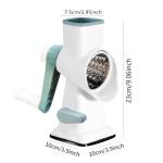 Suction Base Rotary Cheese Grater with Accessories